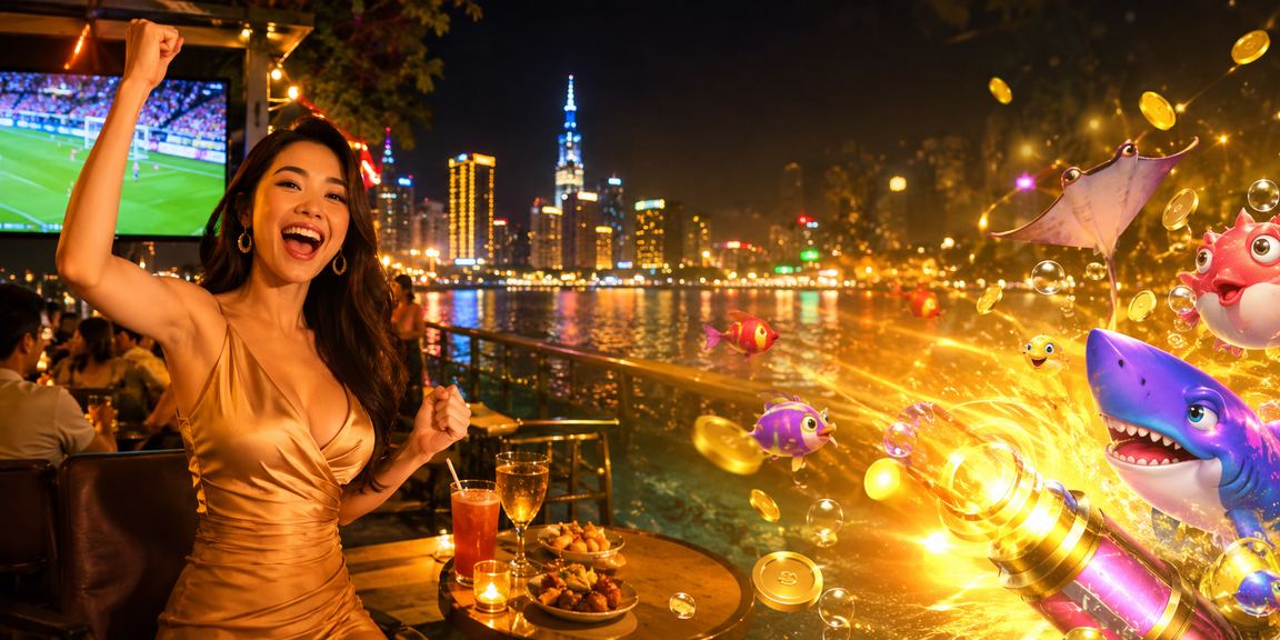 Người chơi bắn cá trực tuyến tại chợ đêm Thành phố Hồ Chí Minh qua điện thoại